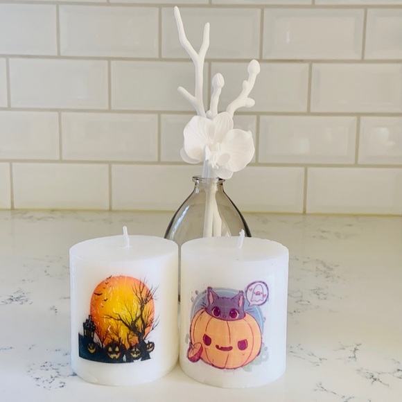 Handcrafted Halloween Theme Candles - Picture 2 of 7